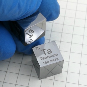 Yeemeida Tantalum <span class=keywords><strong>Ta</strong></span> Metal Kubus 10mm 99,95% Murni 16,6g Model <span class=keywords><strong>Ta</strong></span>-2 untuk Koleksi Unsur - Product Image 6