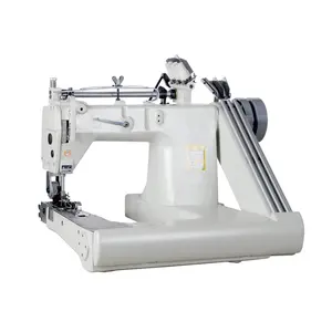 QK-928-2PL Surprise Price Cantilevered Cylinder-type Chain Stitch Industrial 3 Needle Sewing Machine with 2 real pull