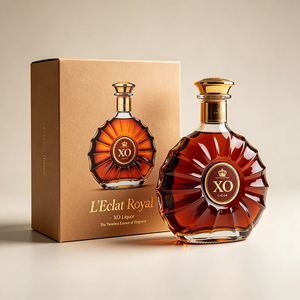 Boîte d'emballage personnalisée haute résistance, boîte de collection robuste pour bouteille de Cognac XO et pack d'approvisionnement de spiritueux - Product Image 1