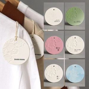 Mới Đến Vòng Tròn Độc Đáo Vòng Nổi Hangtag Chuỗi Bông Trung Quốc Treo Tag Thiết Kế May Mặc Treo Thẻ Với Biểu Tượng Tùy Chỉnh - Product Image 4