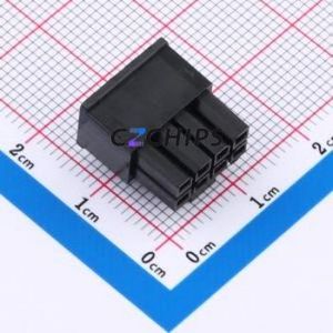 XD-43025-2*4Y Housing (Wire-to-Board / Wire-to-Wire) P=3mm Connector 2x4P 3mm 2 4 - Product Image 2