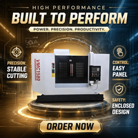 Centro de Mecanizado Vertical VMC 1580, Personalizable, de Alta Precisión, Rentable, Fácil de Operar, Fresadora CNC para Moldes y Piezas de Automóviles