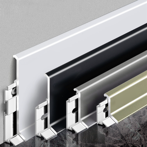 قاعدة جدارية من سبائك الألومنيوم المقوى 26 مم356، قاعدة جدارية بسيطة التصميم، قاعدة معدنية من الفولاذ المقاوم للصدأ - Product Image 3