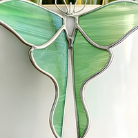 Décoration de jardin personnalisée en verre teinté fait main, motif chrysalide lunaire, support de pot, cadeau pour la fête des mères, certifié fabriqué en Chine, modèle HD-0626