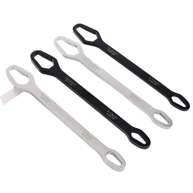 Hot sale Multi Function Labor Saving Double-head Adjustable Self-tightening Box Wrench