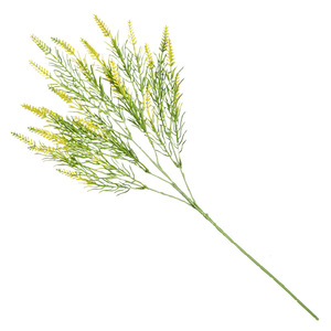 Fleurs artificielles de lavande Lichao jaunes et violettes en plastique pour décoration de mariage, maison et extérieur, moulées par injection - Product Image 5