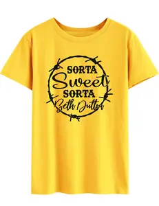 2020ホットセールSORTA SWEETSORTAアルファベットストリートユースTシャツ