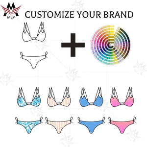 MLY 2026 Nouveauté Vente Directe Usine <span class=keywords><strong>Bikini</strong></span> Imprimé Floral Personnalisé Prix <span class=keywords><strong>Bas</strong></span> Ensemble <span class=keywords><strong>Bikini</strong></span> Haute Qualité - Product Image 6