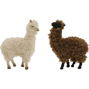 Figura de Animal ZICOM, Alpacas de 9 cm para Figuras de 9-12 cm, Figura y Juguete Navideño, Alemania 9069-T140 - Product Image 1