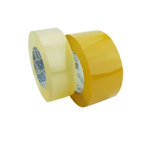 Hot Sale Packing Box Adhesive Bopp OPP Duck Tape Raw Material ADHESIVE PACKING TAP COLOR AS REQUEST