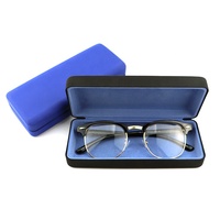 Étui de lunettes de soleil en cuir pu, accessoire de luxe vintage, de voyage, 170mm, logo personnalisé et emballage avec boîte, vente en gros