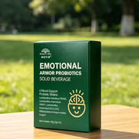 Boisson Solide Probiotique Personnalisée pour l'Humeur, Soutien Anti-Stress R0052 LGG HN001 Theanine Plantarum JYLP326 GOS FOS OEM ODM