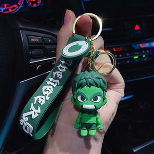 Hot Bán Dễ Thương Phim Hoạt Hình <span class=keywords><strong>3D</strong></span> Cao Su Thân Thiện Với Môi Không-Độc Hại Móc Chìa Khóa Chuỗi <span class=keywords><strong>Spiderman</strong></span> Siêu Hoạt Hình Móc Khóa - Product Image 3