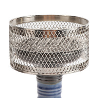 Support de charbon en gros pour chicha, tête de chicha en métal, accessoires de chicha en acier inoxydable en gros