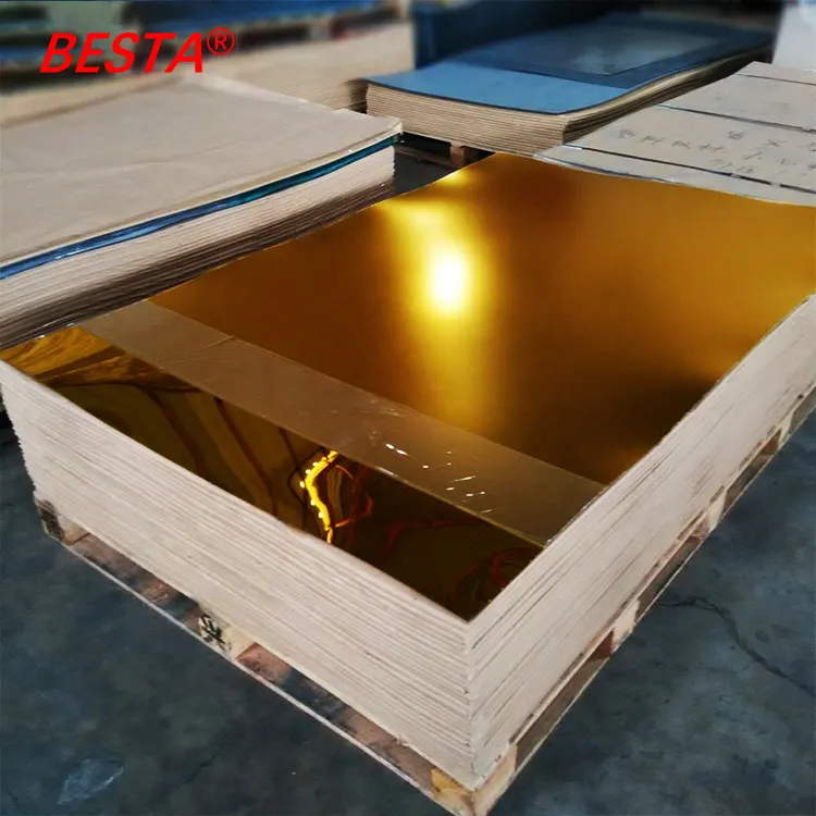 Tấm Dán Tường Gương Acrylic Nhựa Acrylic Cắt Laser 1Mm Màu Bạc Và Vàng Để Trang Trí Gương Treo Tường