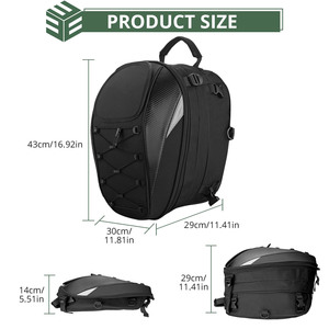 Mochila LED Impermeable con Pantalla Digital LED, Muestra Gratuita, Mochila con Ojos LED y Pantalla para Motocicleta - Product Image 2