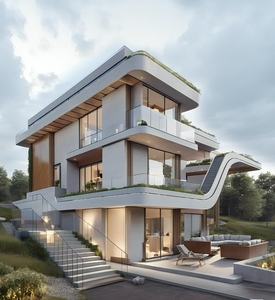 Servicio de Procesamiento Pesado de Diseño de Casas y Villas con Estructura de Acero de Lujo (Grado Q345/Q235) - Soldadura, Corte y Doblado - Product Image 3
