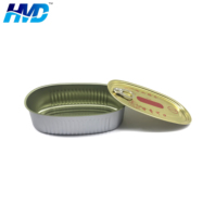 Couvercle de boîte de conserve ovale 501 # facile à ouvrir pour l'emballage de sardines de thon