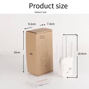 Trong nhà/ngoài trời 300Mbps Wifi Extender tín hiệu tăng cường 1200Mbps 5GHz 2.4GHz IP 4G <span class=keywords><strong>3G</strong></span> mạng tăng cường cho nhà cổng Ethernet - Product Image 4