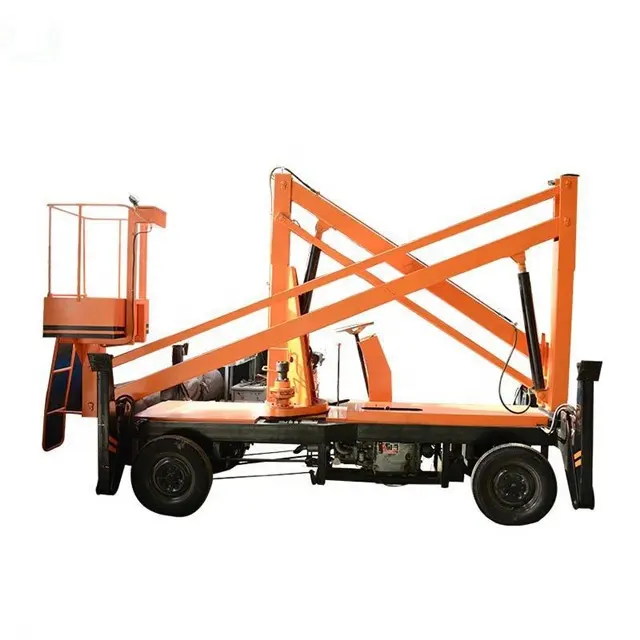 hydraulic articulated boom lifts for cherry picker boom lift articulated boom lift aerial work platform