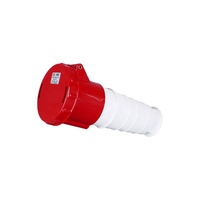 Connecteur de prise étanche industriel IP67, 5 broches, 380V, 63A, prise femelle mobile industrielle 3P+N+PE