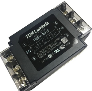 RSEN-2010 TDK Lambda RSEN-2010D 250V 10A ตัวกรองสองขั้นตอนสามารถแทนที่ตัวกรอง EMI/RFI/EMC ดั้งเดิมและของใหม่ - Product Image 1