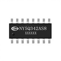 SZY NY5Q342AS8 Boîte à musique de Noël double à huit COB avec puce vocale OTP et contrôle de la lumière par détection vocale IC 2.5-5.5V -40°C à +85°C