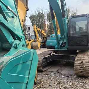 รถขุดโคเบลโก้ SK200D ขนาด 20 ตัน มือสอง รุ่น Geospec Super ตีนตะขาบสีน้ำเงิน - Product Image 4