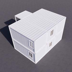 Casa Prefabricada de Contenedor de Lujo de 20 pies, Paneles Sándwich Ignífugos, Diseño Moderno Transpirable, Incluye Baño, Cocina y Sala de Estar - Product Image 4