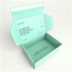 Custom Logo Corrugated Board Mail Underwear <b>Box</b> Eco-Friendly Kraft Paper Clothing Packaging and <b>Shipping</b> <b>Box</b> - Product Image 2