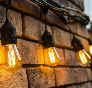 Bombilla Edison inteligente Ip65 decorativa para Patio, cristal, jardín, porche, postes de Navidad, impermeable, S14, luces Led solares para exteriores - Product Image 5