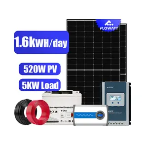 Flowatt duy nhất giai đoạn 220V 230V 240V 20A MPPT năng lượng mặt trời CHARGE CONTROLLER off-lưới hệ thống