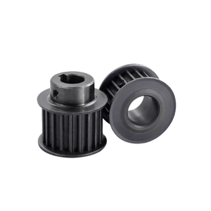 Set di Pulegge Sincrone in Acciaio al Carbonio 5M con 20 Denti, Scanalatura AF/BF, Larghezza 16/21, con Cinghia - Product Image 4
