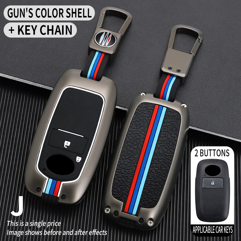 J Model Gun 2 boutons coque simple + boucle courte