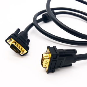 VGA <b>Cable</b> Male To Male 3+9 Pin Gold Plated Video Monitor Projector Connection <b>Cable</b> - Product Image 1
