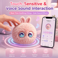Robot intelligent compagnon émotionnel IA, modèle Husky Couples Bear, jouet en peluche et poupée pour enfants, avec rembourrage en coton PP, pour le dialogue transfrontalier, pour AI009