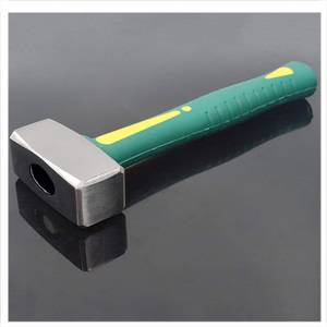 <span class=keywords><strong>Marteau</strong></span> à pierres en fonte forgée en acier de 1 kg, 1,5 kg, 2 kg, 3 kg, 4 kg, 5 kg avec manche en fibre de verre - Product Image 1