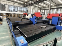 Machine de découpe laser à fibre 12KW sur rail au sol robuste, découpeuse CNC grand format 12025 pour plaques d'acier au carbone épaisses