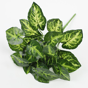 Wholesale 7-head <b>Artificial</b> Greenery <b>Bouquet</b>, <b>Artificial</b> Leaves as Floral Arrangement Materials for Home Soft Decor - Product Image 4