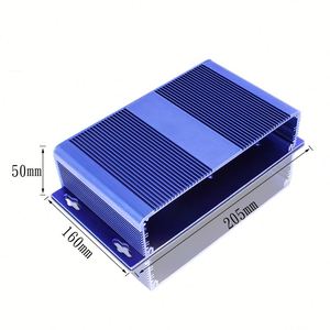 HONGFA Customizable Aluminum Alloy Control Box IP54 Protection CNC Milled Wall-Mounted <b>Enclosure</b> Extruded 6063 Material - Product Image 1