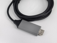 Kabel Transmisi Data Definisi Tinggi USB-C Micro-USB 1 Meter yang Dapat Disesuaikan, Pengisian Cepat 3A untuk Ponsel dan Komputer