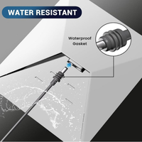 Câble d'extension d'alimentation CC Starlink Mini étanche extérieur 18AWG mâle à mâle DC à C pour un transfert de données de charge rapide