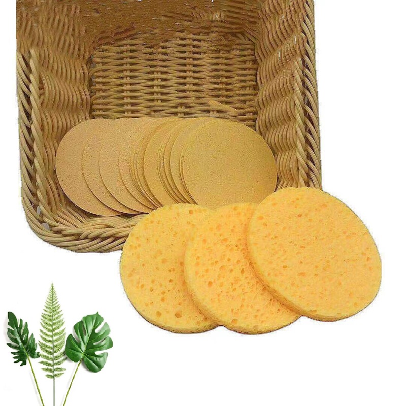 100 Natural Konjac Cleaning Sponge Soft