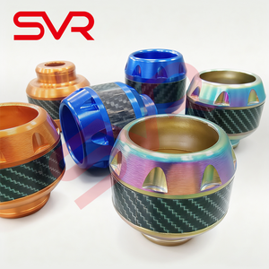 Bobines de bras oscillant en fibre de carbone Tornasol de haute qualité et décoration de tasse de fourche avant couleur bleue avec décalcomanie pour <span class=keywords><strong>moto</strong></span> - Product Image 2