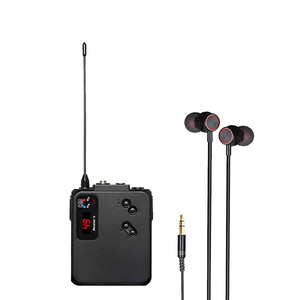 Chuyên nghiệp không dây in-tai hệ thống màn hình UHF IEM gói cơ thể với 2/4/6/8/10 tai điện thoại inears màn hình - Product Image 3