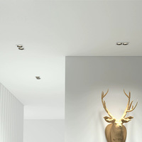 Plafonnier encastré à LED simple/double, 24W, 7W, anti-éblouissement, COB, luminaire d'intérieur