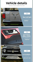 Véhicule électrique à faible vitesse, 4 roues, 5 places, design SUV tout-terrain, mini jeep pour adultes, pour la famille