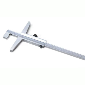 Calibrador de Profundidad de Doble Escala de Alta Precisión Asimeto 322-12-2 con Gancho Simple para Medición de Profundidad - Product Image 2