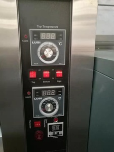 Four à convection électrique à trois étages, <span class=keywords><strong>six</strong></span> plateaux, pour la fabrication de pizzas, de pains et de gâteaux - Product Image 2