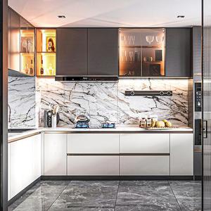 ตู้เก็บรองเท้าสไตล์ยุโรปสมัยใหม่ SANTOPOVA จากโรงงานเฟอร์นิเจอร์ Foshan ส่งออกไปออสเตรเลีย ใช้ในห้องครัว - Product Image 4